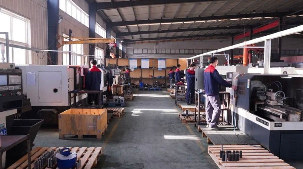 Fábrica avanzada de máquinas herramienta CNC